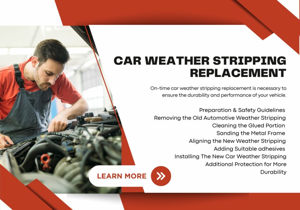 car weather stripping replacement